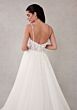 Mori Lee 2741 Sierra Plunging Neck Removable Overskirt Bridal Dress