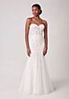 Mori Lee 2742 Sunrose Sheer Back Off-The-Shoulder Lace Bridal Dress