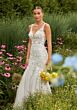 Mori Lee 2746 Sienna Double Waistband Scoop Back Bridal Gown
