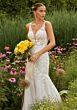 Mori Lee 2746 Sienna Double Waistband Scoop Back Bridal Gown