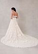 Mori Lee 2748 Speare Bow Back Scallop Hem Lace Bridal Gown