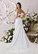 Mori Lee 1010002 Arabesque Cutout Back Cold-Shoulder Wedding Gown