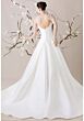 Mori Lee 1010005 Vivienne Scoop Neck Pleated Skirt Wedding Gown