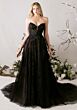 Mori Lee 1010006 Tendu Removable Sleeve Plunging Neck Wedding Gown