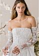 Mori Lee 1010009 Lise Back Bow Strapless Wedding Gown