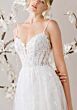 Mori Lee 1010011 Celestine Scoop Back Spaghetti Strap Wedding Gown