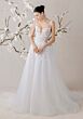 Mori Lee 1010012 Yvette Plunging Neck Scoop Back Wedding Gown