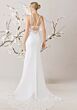 Mori Lee 1010013 Sai Petal Train Halter Neck Wedding Gown