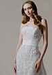 Mori Lee 1010014 Lysette Bow Back Scalloped Neck Wedding Gown