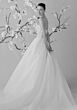 Mori Lee 1010019 Odette Plunging Neck Strapless Bridal Dress