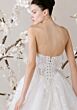 Mori Lee 1010019 Odette Plunging Neck Strapless Bridal Dress