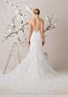 Mori Lee 1010020 Maris Illusion Side Petal Train Bridal Dress
