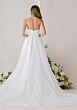 Mori Lee 1010022 Elssler Draped Bodice Balloon Sleeve Bridal Dress