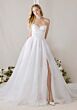 Mori Lee 1010023 Jete High Slit Draped Bodice Bridal Dress