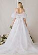Mori Lee 1010023 Jete High Slit Draped Bodice Bridal Dress