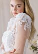 Mori Lee 1010024 Alina Basque Waist Strapless Bridal Dress