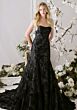 Mori Lee 1010032 Menages Curved Neck Strapless Lace Bridal Dress