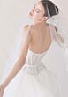 Mori Lee 1010034 Releve Sheer Corset Plunging Neck Bridal Dress