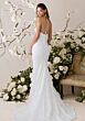 Mori Lee 1010035 Paulina Halter Strap Scoop Neck Bridal Gown