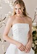 Mori Lee 1010037 Isadora Back Button Strapless A-Line Bridal Gown