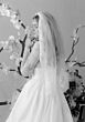Mori Lee 1010043 Vittoria High Neck Removable Overskirt Bridal Gown