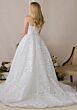 Mori Lee 1010046 Florine Plunging Neck Detachable Sleeve Bridal Gown
