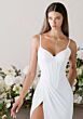 Mori Lee 1010048 Fonteyn Draped Skirt Scoop Back Bridal Gown