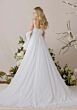 Mori Lee 1010051 Cyn High Slit A-Line Chiffon Skirt Bridal Gown