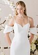 Mori Lee 1010052 Rayn Puff Sleeve Sweetheart Neck Bridal Gown