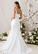 Mori Lee 1010053 Bex Watteau Train Sleeveless Bridal Gown