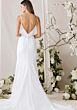 Mori Lee 1010055 Ajen Sheer Side V-Back Bridal Gown