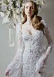 Mori Lee 1025000 Fleurine Lace Bell Sleeve Wedding Dress