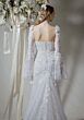 Mori Lee 1025000 Fleurine Lace Bell Sleeve Wedding Dress