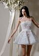 Mori Lee 1025005 Zelie Applique A-Line Short Wedding Dress