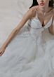 Mori Lee 1025007 Joli Tiered Skirt Spaghetti Strap Bridal Dress