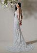 Mori Lee 1025008 Ciandra Ruffle Overskirt Sheer Neck Bridal Dress