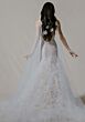 Mori Lee 1025010 Seren Cutout Back Ruffle Skirt Bridal Gown