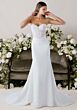 Mori Lee 1050000 Clara Removable Sleeve Corset Top Wedding Dress