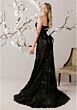 Mori Lee 1050002 Aloura Peplum Lace Sweetheart Neck Wedding Dress
