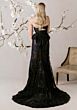 Mori Lee 1050002 Aloura Peplum Lace Sweetheart Neck Wedding Dress
