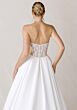 Mori Lee 1050009 Elowen Pleated Skirt Illusion Bodice Wedding Dress