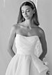 Mori Lee 1050010 Cote Asymmetric Slit Strapless Wedding Dress