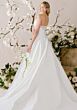 Mori Lee 1050012 Coryphee Curved-Up Neck Sheer Topper Wedding Dress