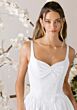 Mori Lee 1050013 Wilis Sweetheart Neck Slim Strap Wedding Dress