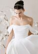 Mori Lee 1050014 Mirela Draped Bodice Off The Shoulder Wedding Dress