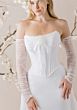 Mori Lee 1050015 Fouette Corset Bodice Basque Waist Wedding Dress