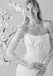 Mori Lee 1050015 Fouette Corset Bodice Basque Waist Wedding Dress