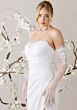 Mori Lee 1050016 Isola Side Slit Cutaway Train Wedding Dress