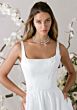 Mori Lee 1050017 Esmerelda Square Neck A-Line Wedding Dress