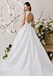 Mori Lee 1050018 Glissade Bateau Neck Sleeveless Mikado Wedding Dress